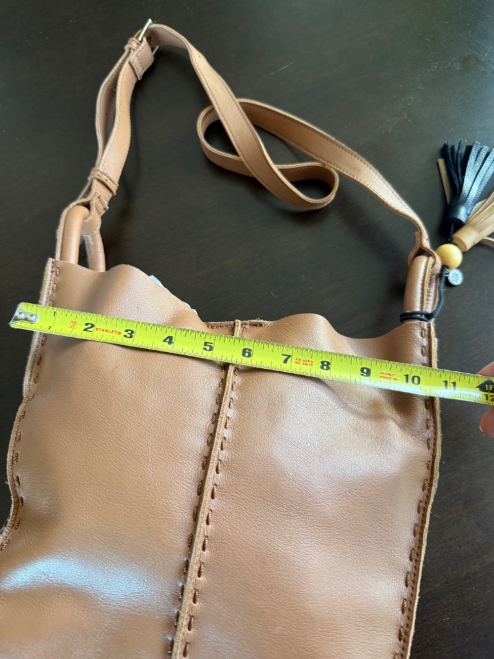 The Sak Los Feliz leather crossbody with laser cutouts. - Picture 15 of 16